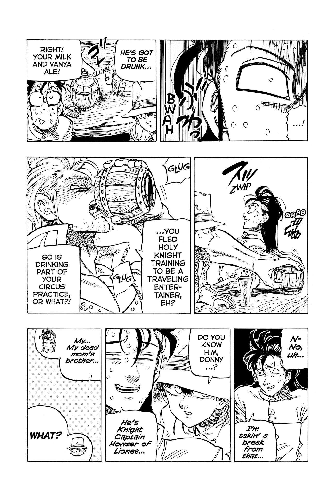 Read Four Knights of the Apocalypse EN Manga Online