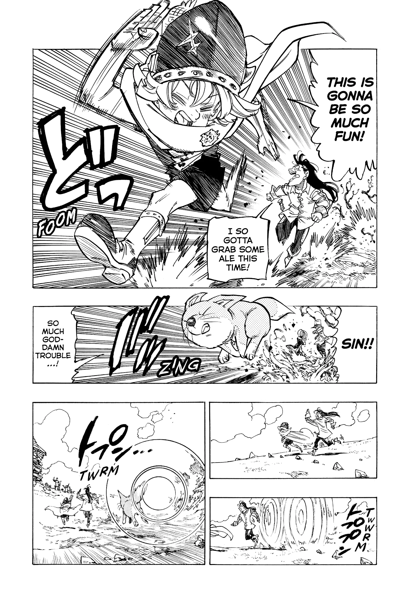 Read Four Knights of the Apocalypse EN Manga Online