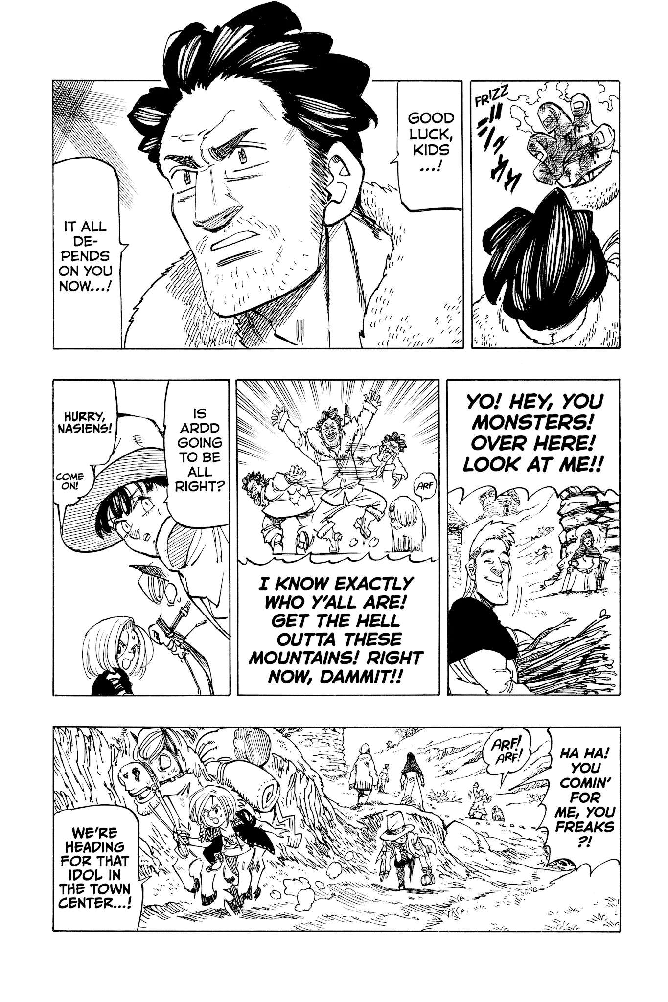 Read Four Knights of the Apocalypse EN Manga Online