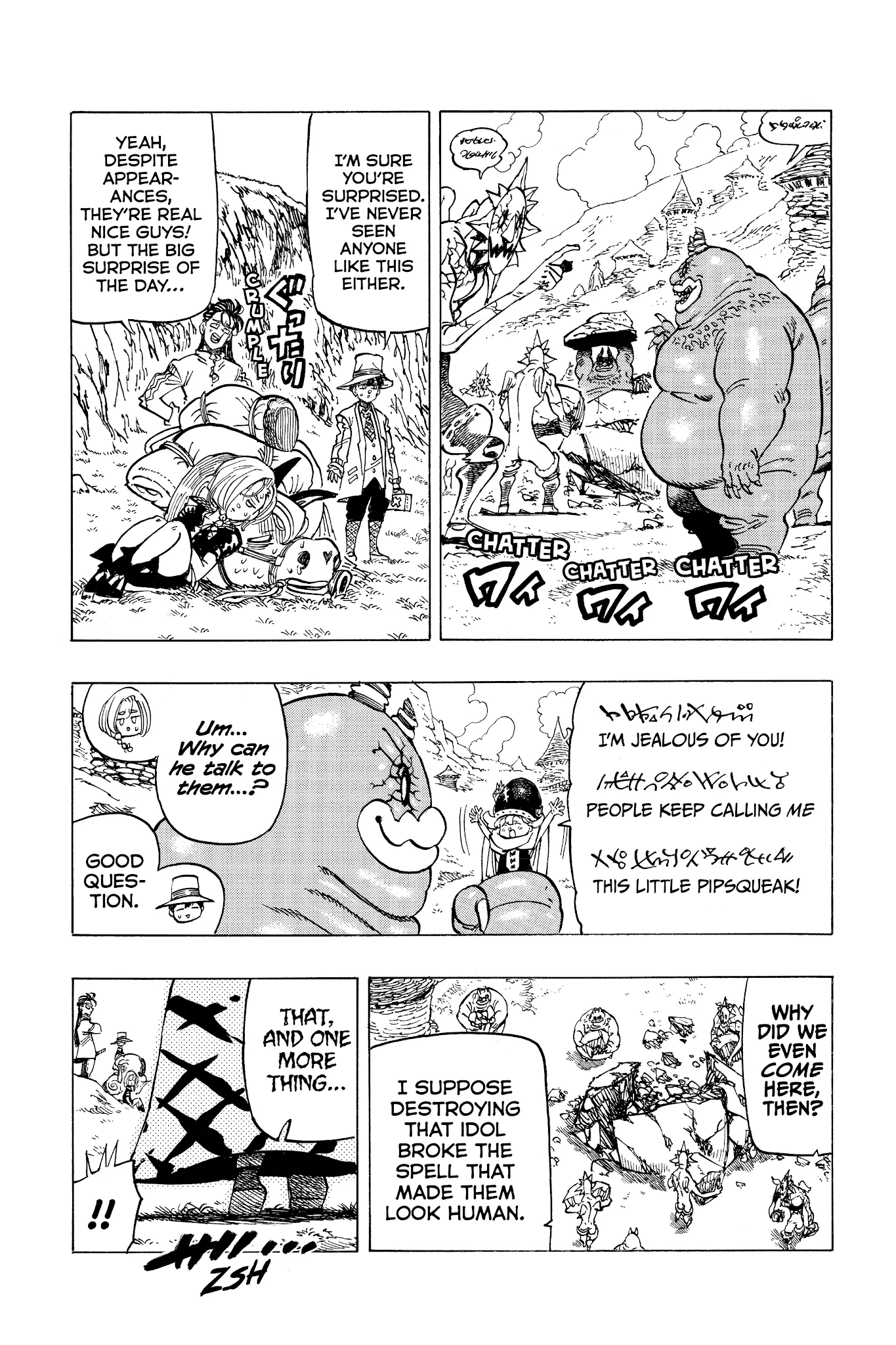 Read Four Knights of the Apocalypse EN Manga Online