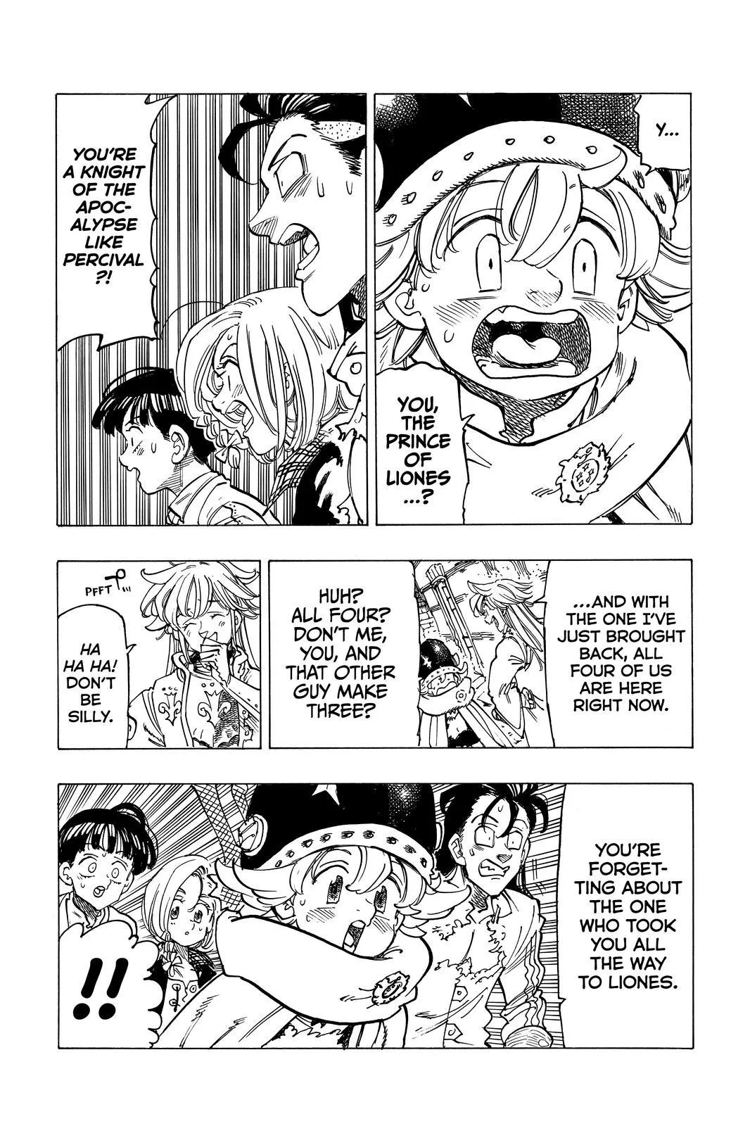 Read Four Knights of the Apocalypse EN Manga Online