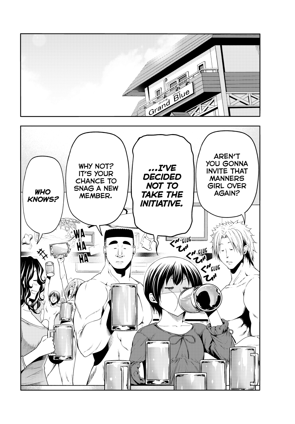 Read Grand Blue Dreaming EN Manga Online