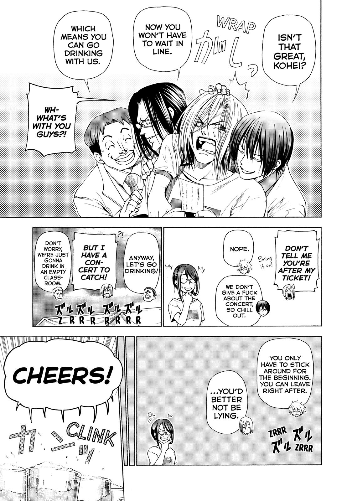 Read Grand Blue Dreaming EN Manga Online