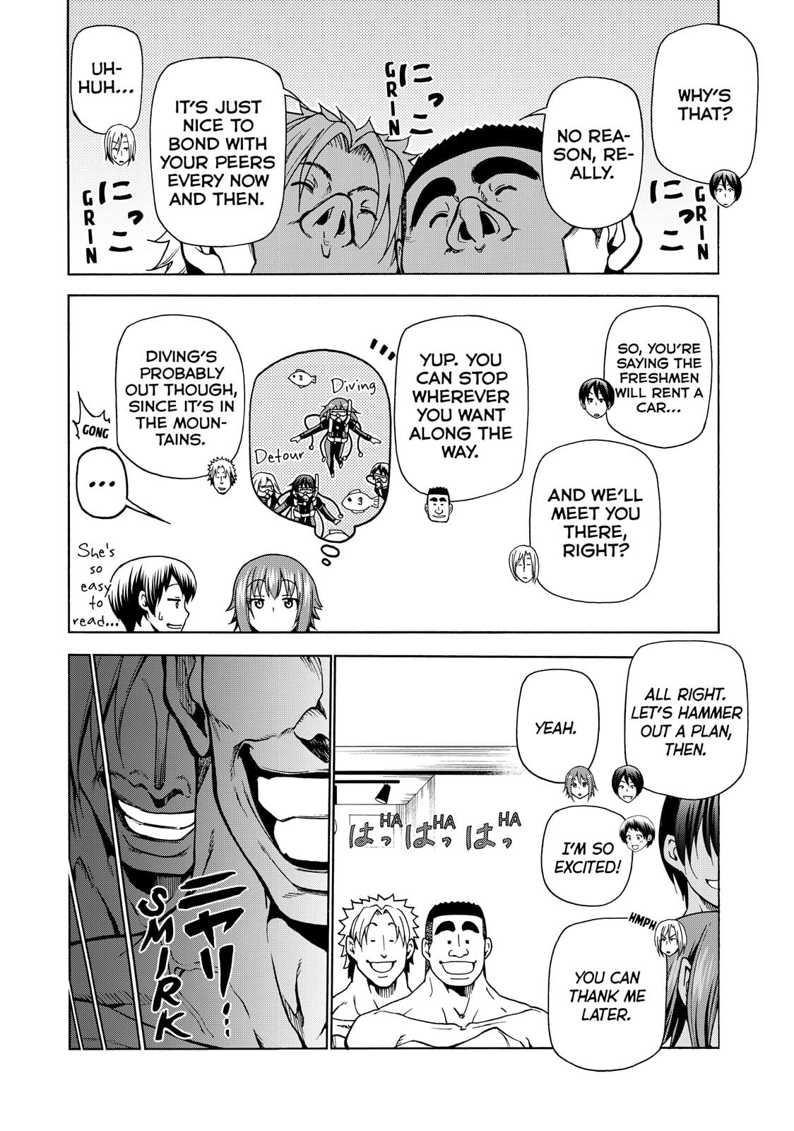 Read Grand Blue Dreaming EN Manga Online