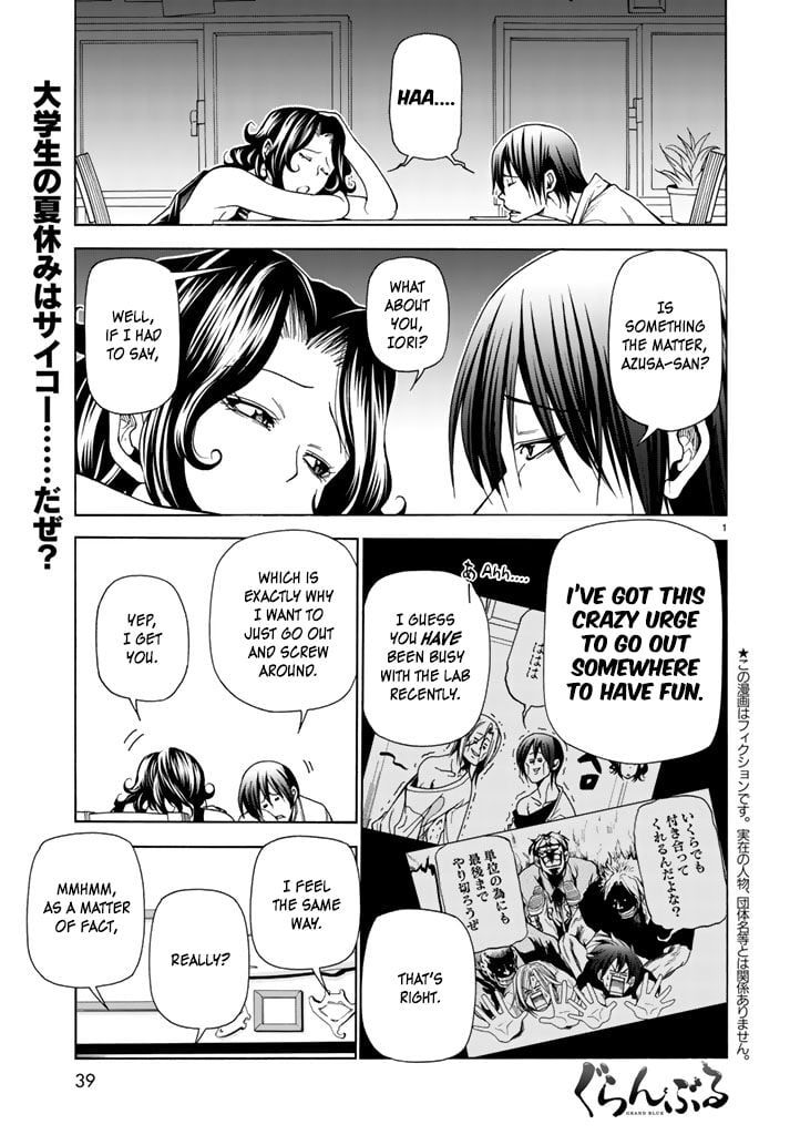 Read Grand Blue Dreaming EN Manga Online