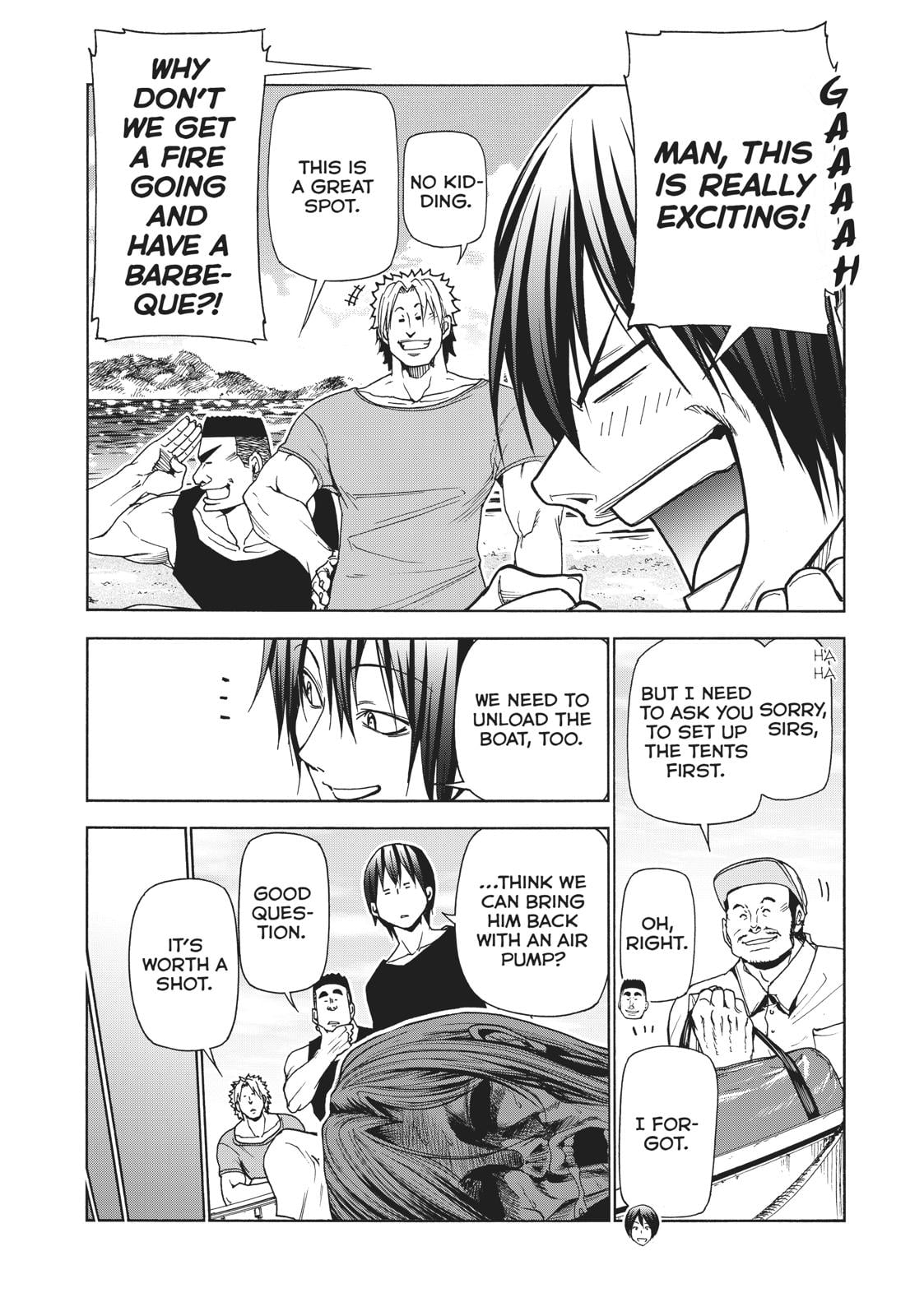 Read Grand Blue Dreaming EN Manga Online