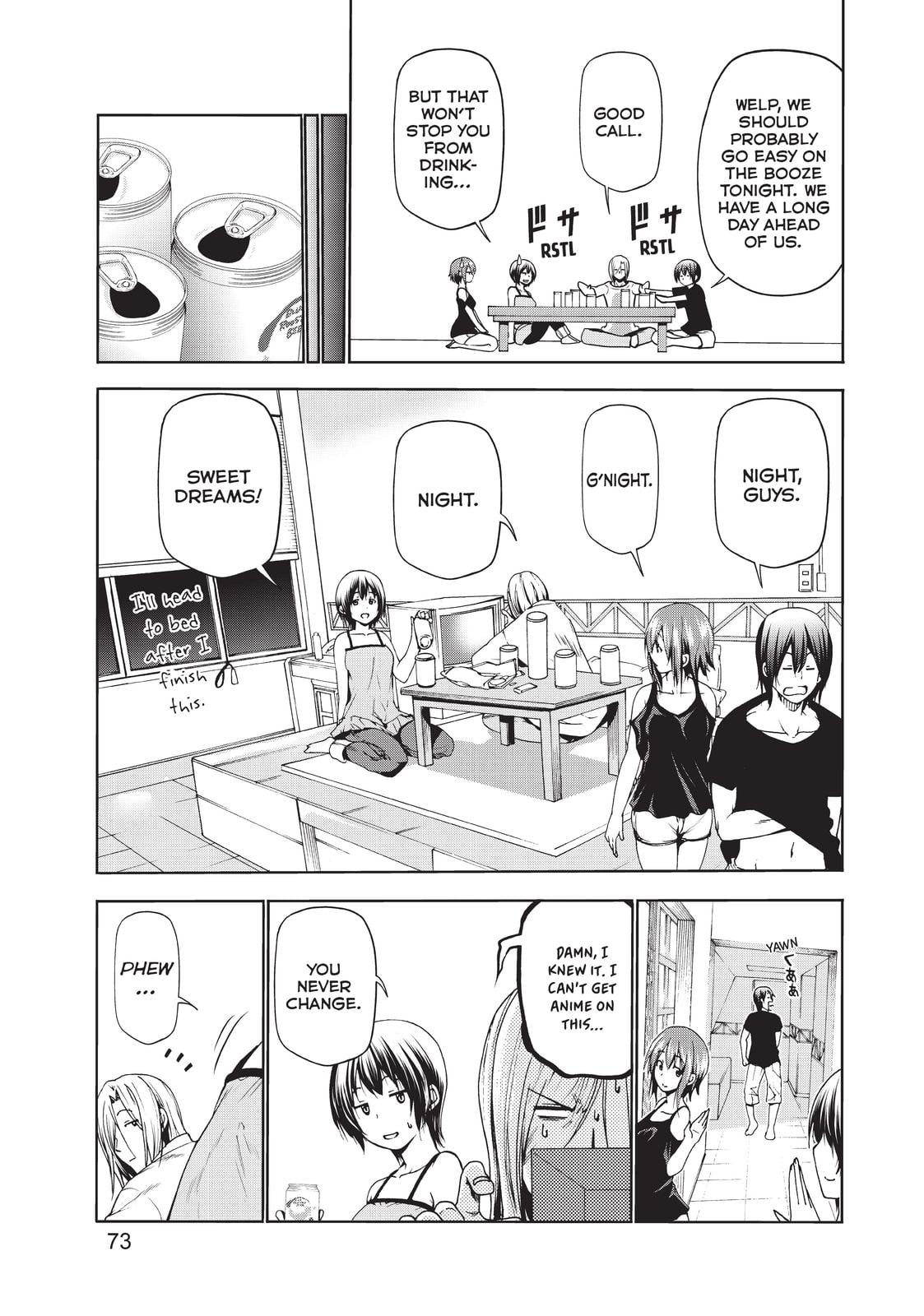 Read Grand Blue Dreaming EN Manga Online
