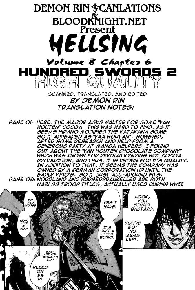 Read Hellsing EN Manga Online