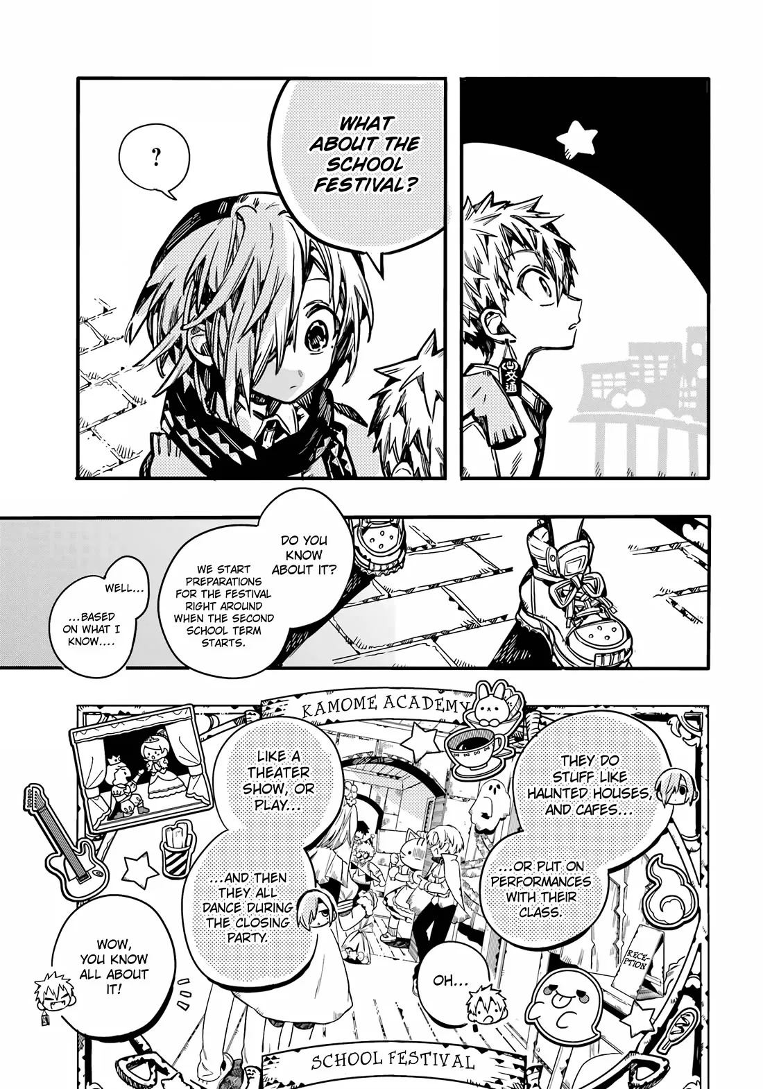 Read Jibaku Shounen Hanako-kun EN Manga Online