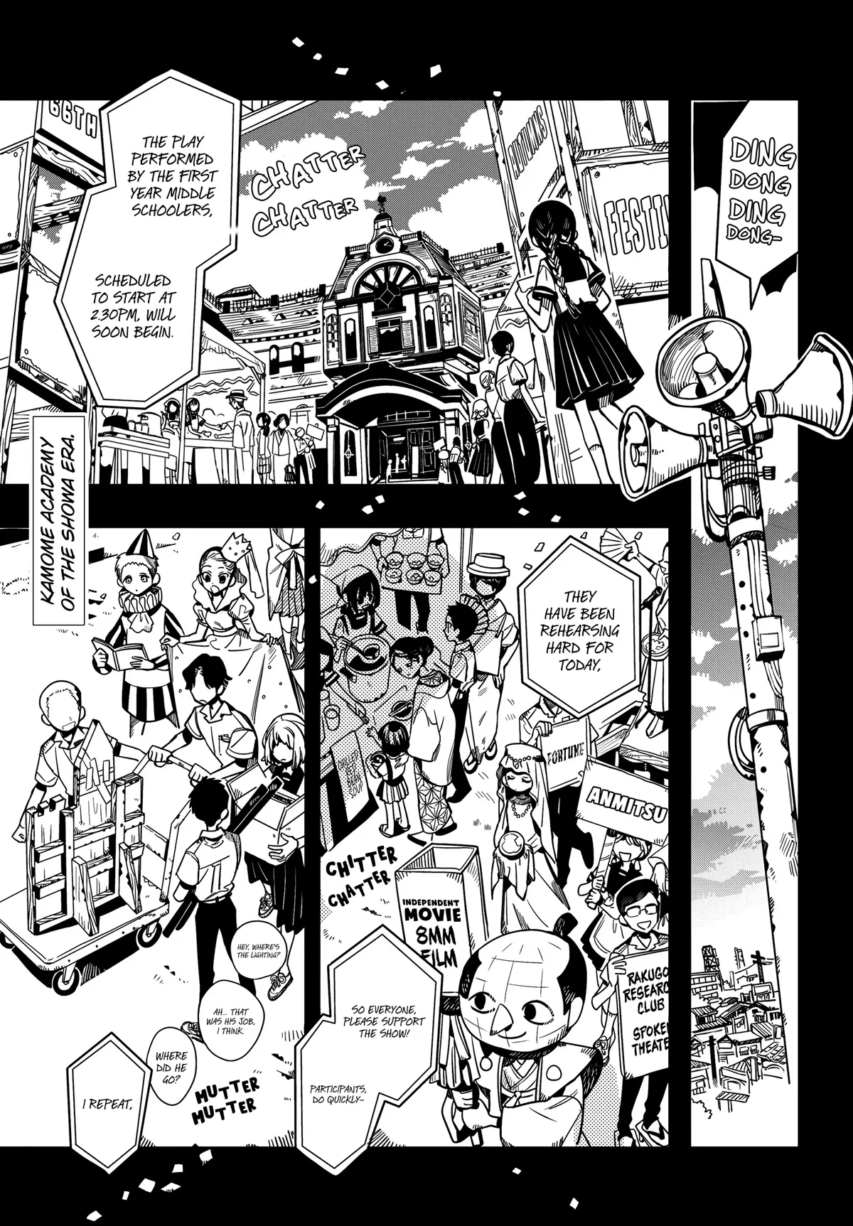 Read Jibaku Shounen Hanako-kun EN Manga Online