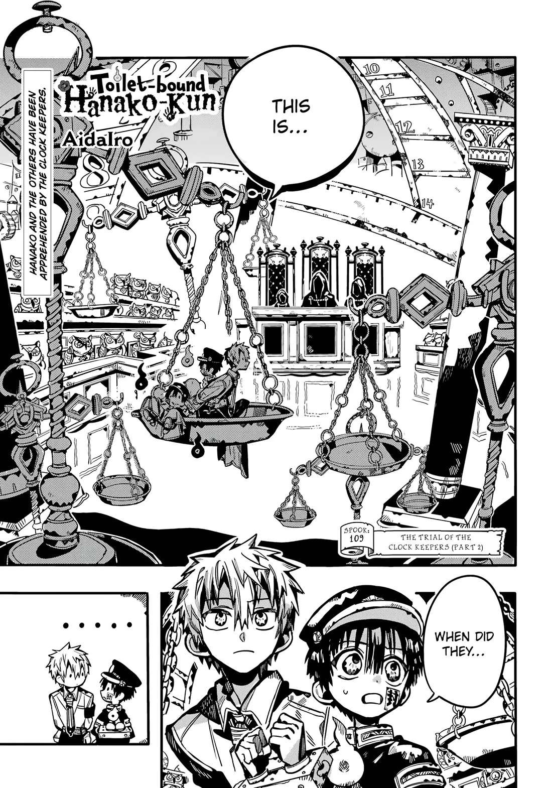 Read Jibaku Shounen Hanako-kun EN Manga Online
