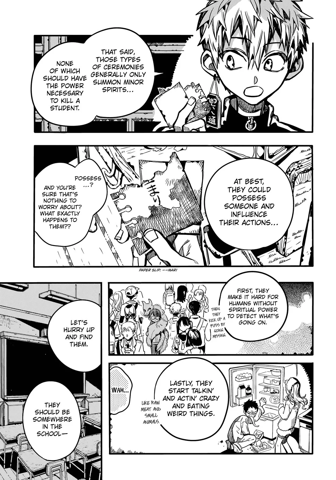 Read Jibaku Shounen Hanako-kun EN Manga Online