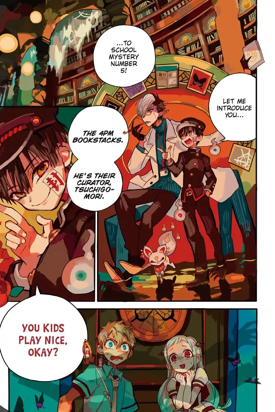 Read Jibaku Shounen Hanako-kun EN Manga Online
