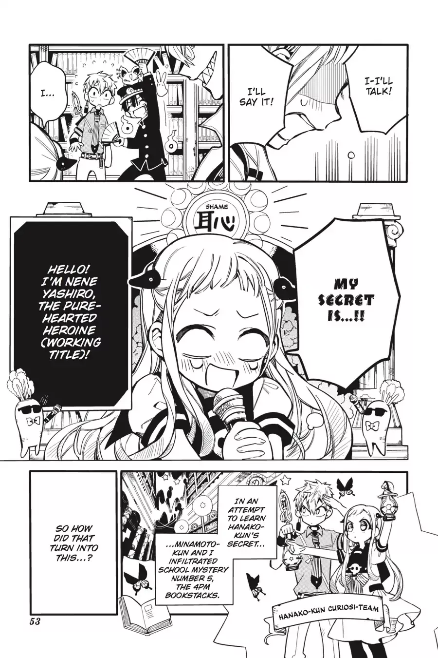 Read Jibaku Shounen Hanako-kun EN Manga Online