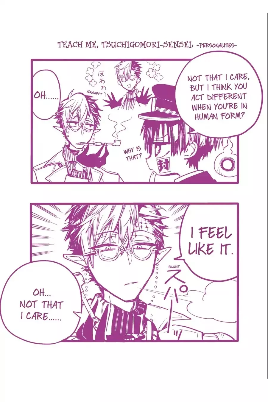 Read Jibaku Shounen Hanako-kun EN Manga Online