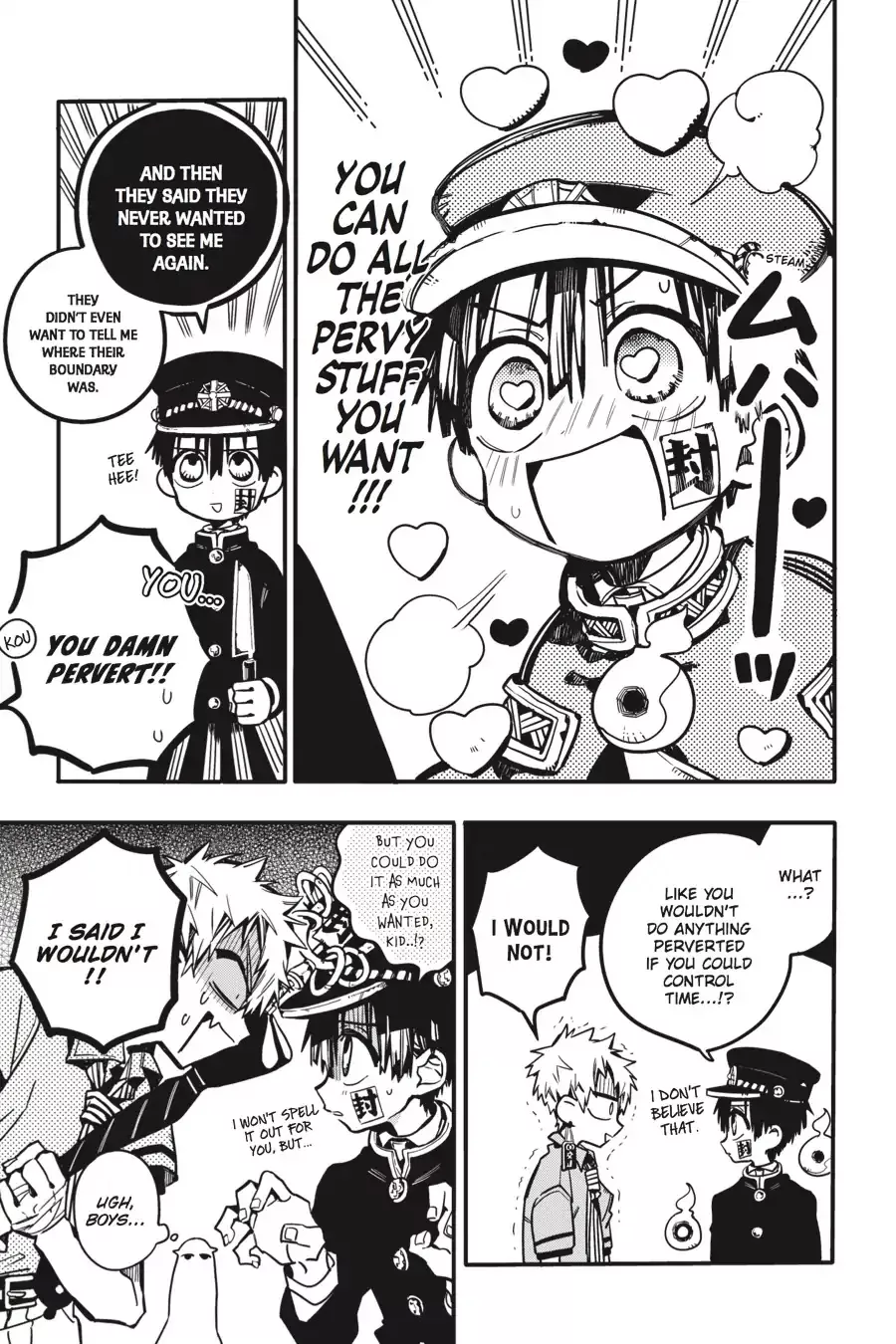 Read Jibaku Shounen Hanako-kun EN Manga Online