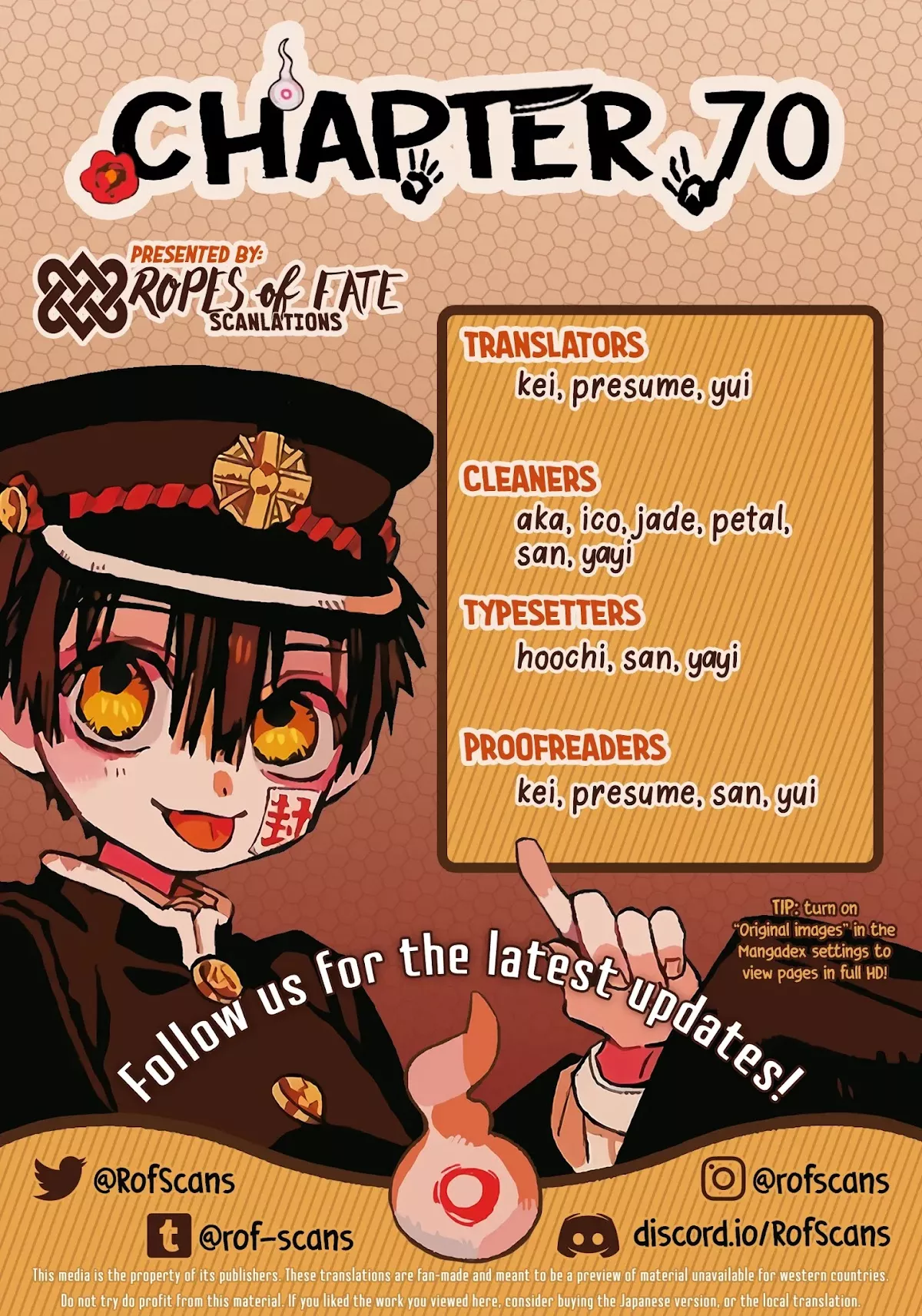 Read Jibaku Shounen Hanako-kun EN Manga Online