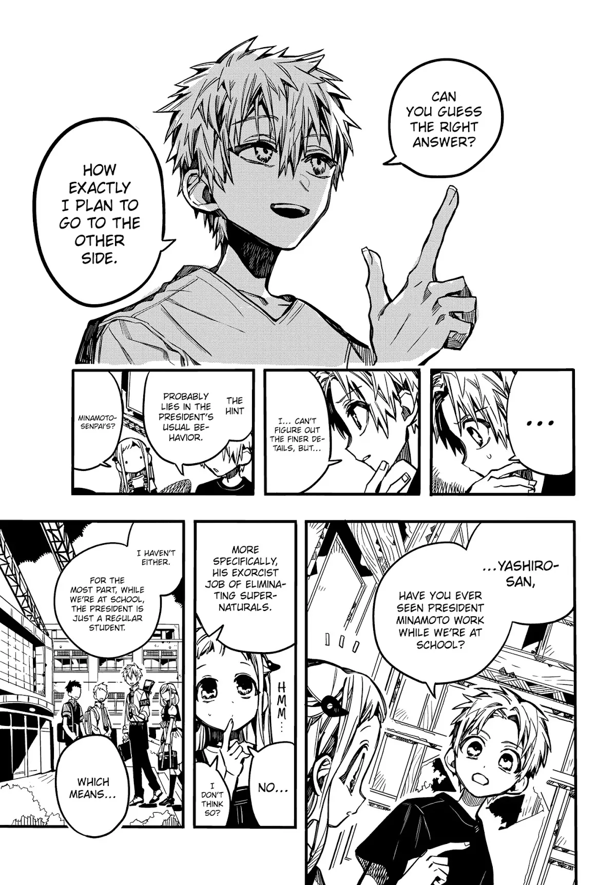 Read Jibaku Shounen Hanako-kun EN Manga Online