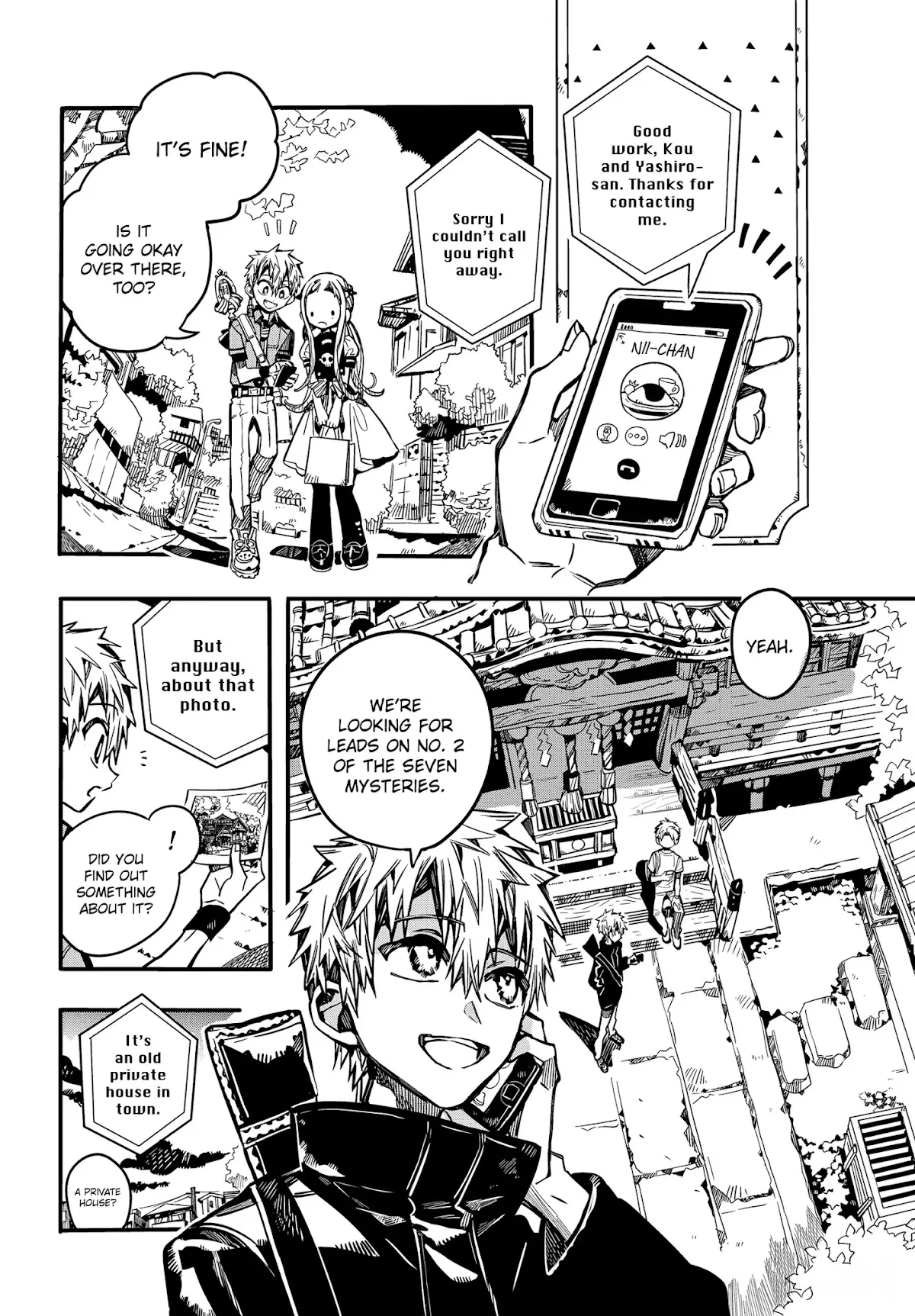 Read Jibaku Shounen Hanako-kun EN Manga Online