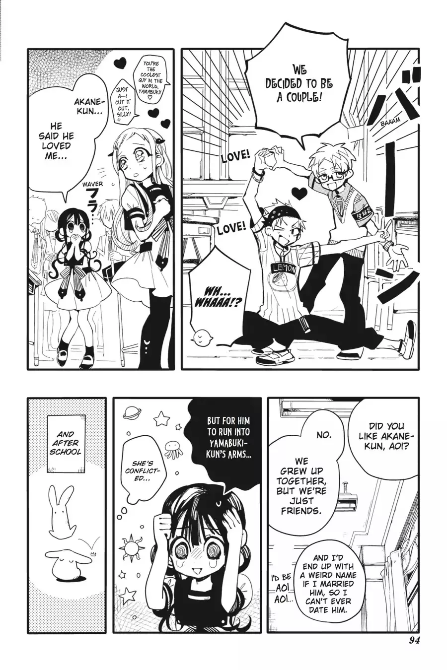 Read Jibaku Shounen Hanako-kun EN Manga Online