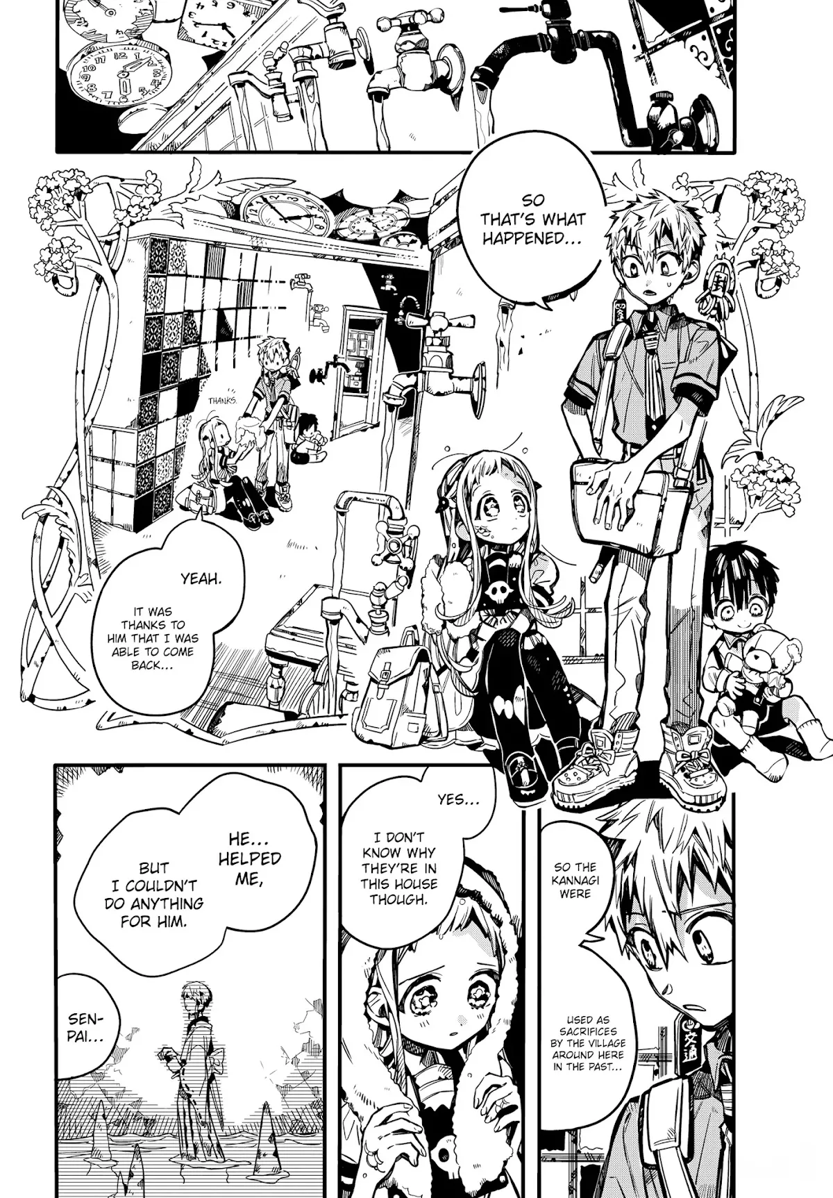 Read Jibaku Shounen Hanako-kun EN Manga Online