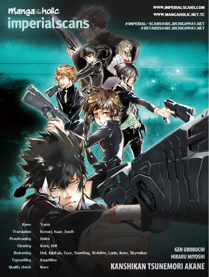 Read Kanshikan Tsunemori Akane EN Manga Online