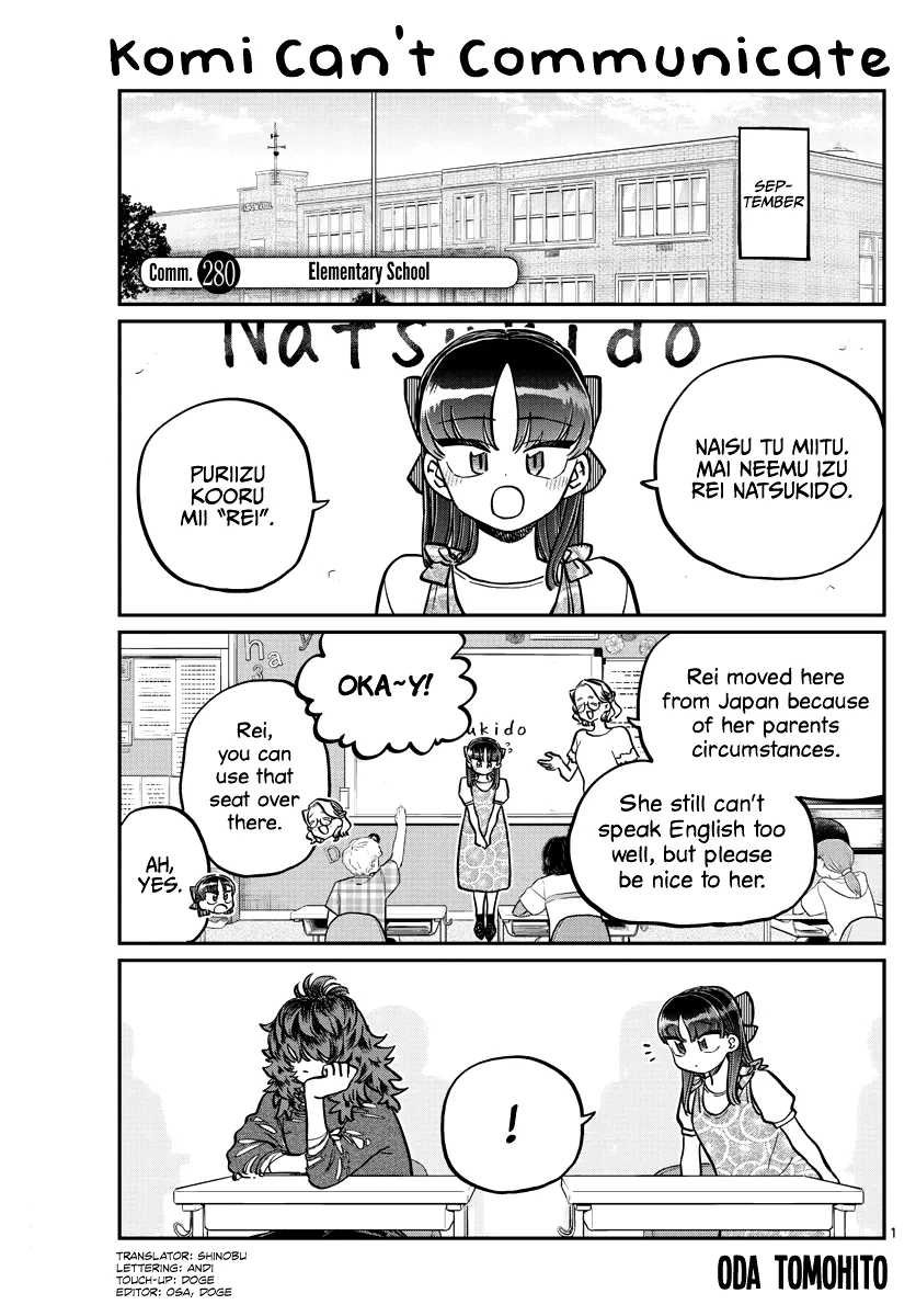 Read Komi Can't Communicate EN Manga Online