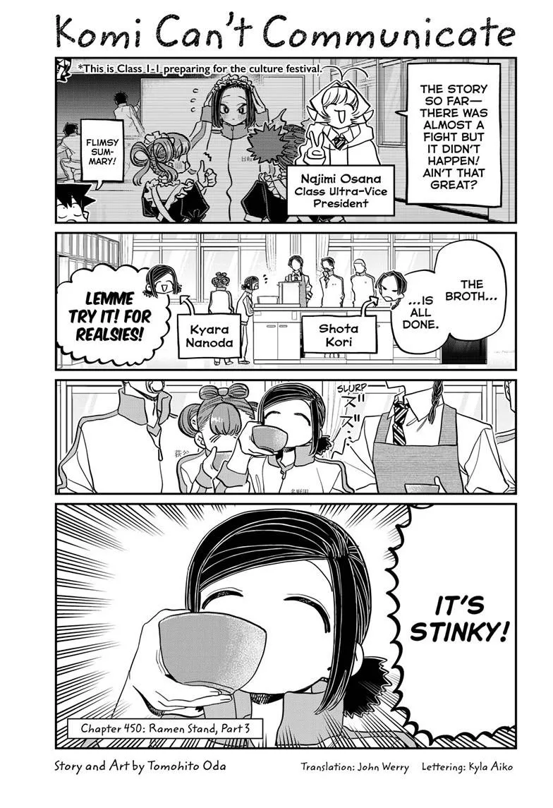 Read Komi Can't Communicate EN Manga Online
