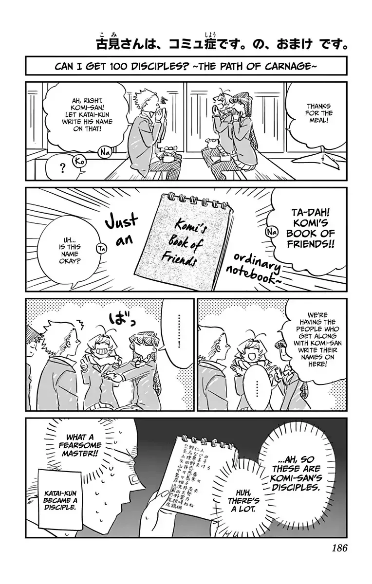 Read Komi Can't Communicate EN Manga Online