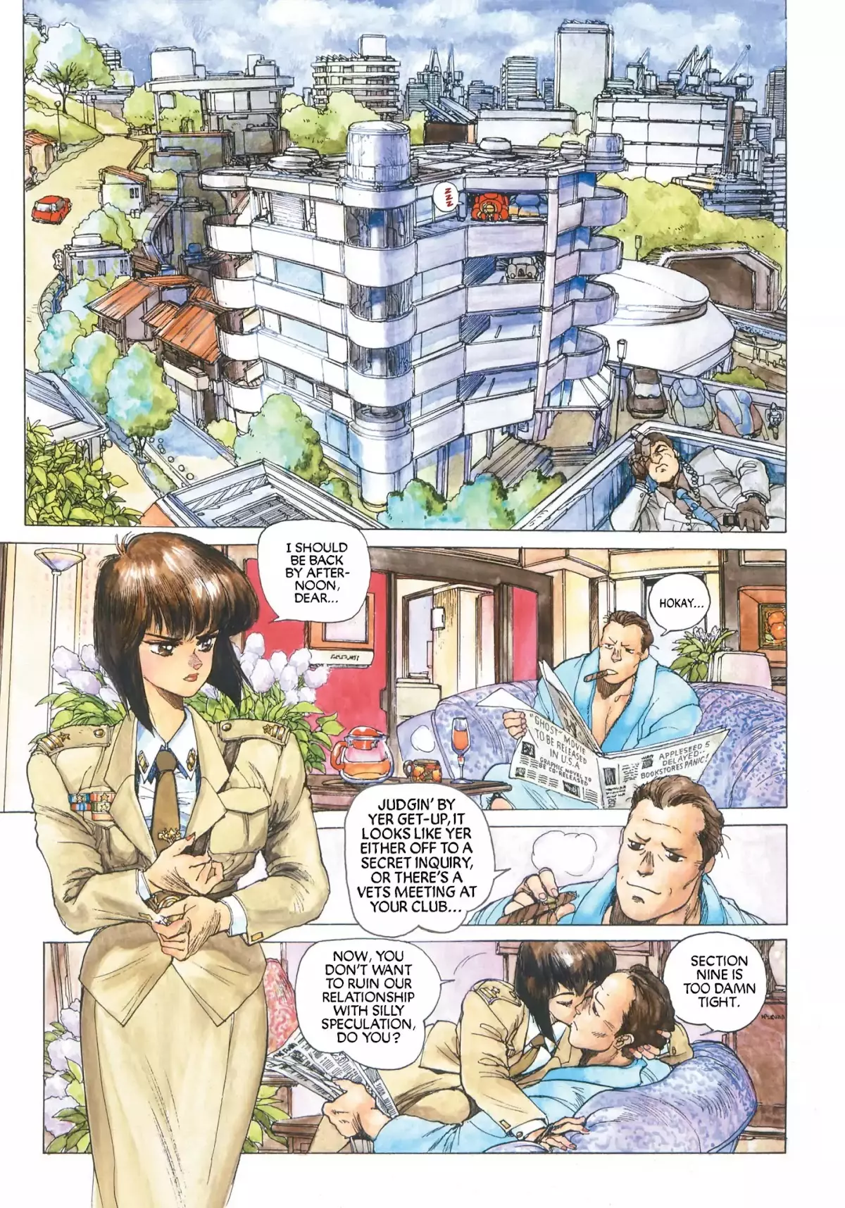 Read Koukaku Kidoutai_ The Ghost in the Shell EN Manga Online