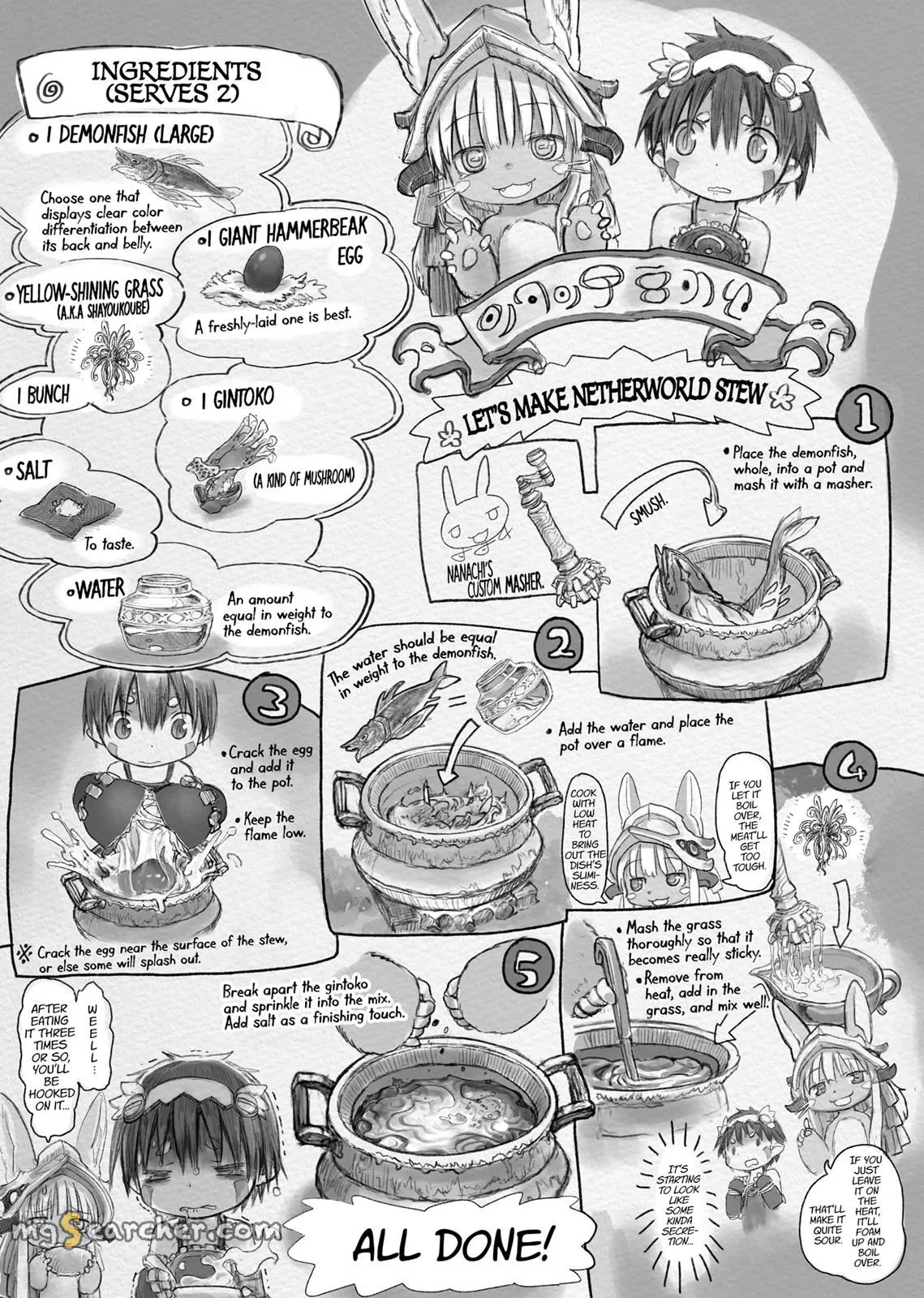 Read Made in Abyss EN Manga Online