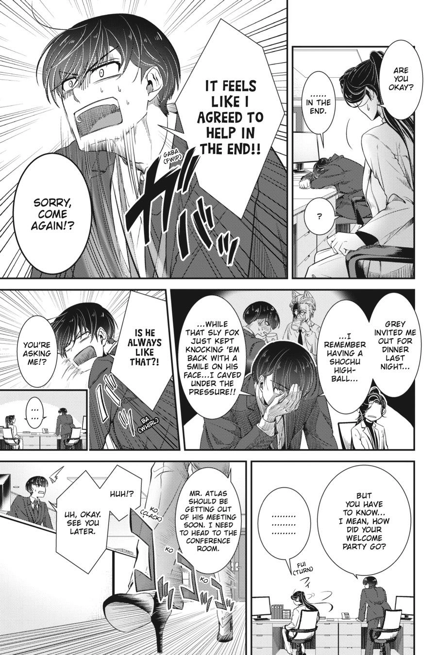 Read Me and My Beast Boss EN Manga Online