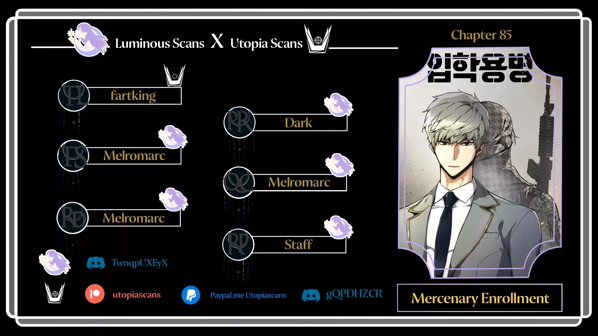 Read Mercenary Enrollment EN Manga Online