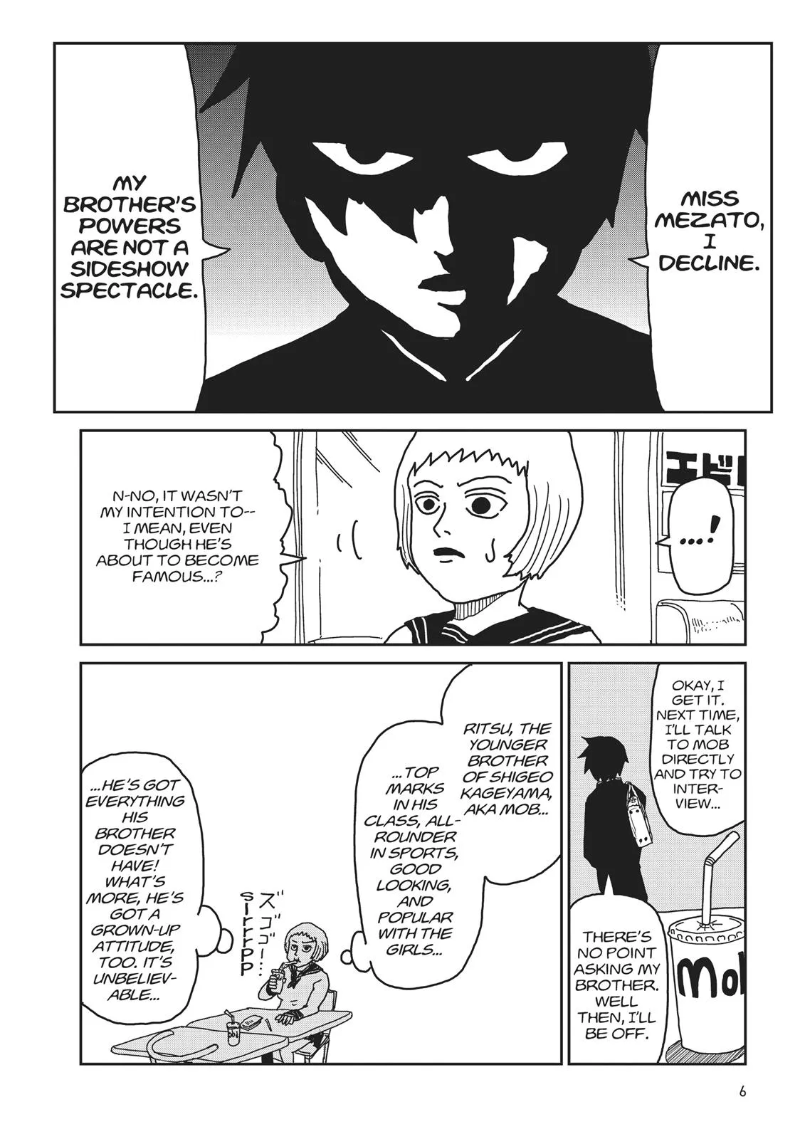 Read Mob Psycho 100 EN Manga Online