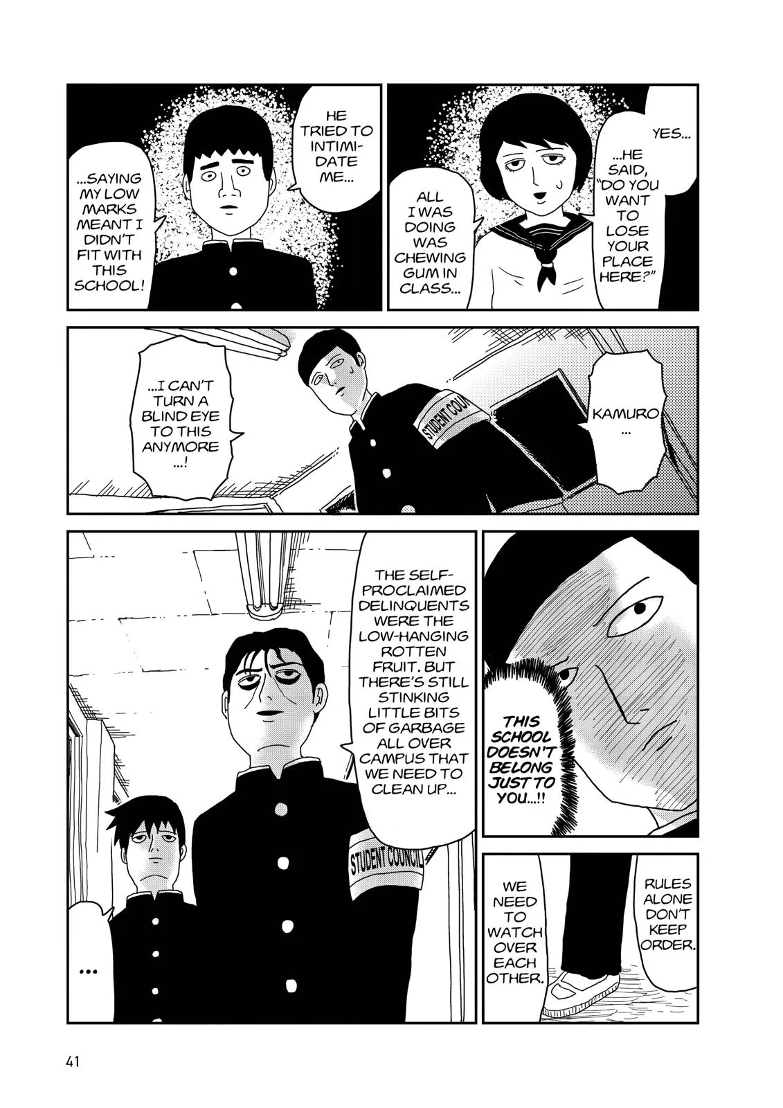 Read Mob Psycho 100 EN Manga Online