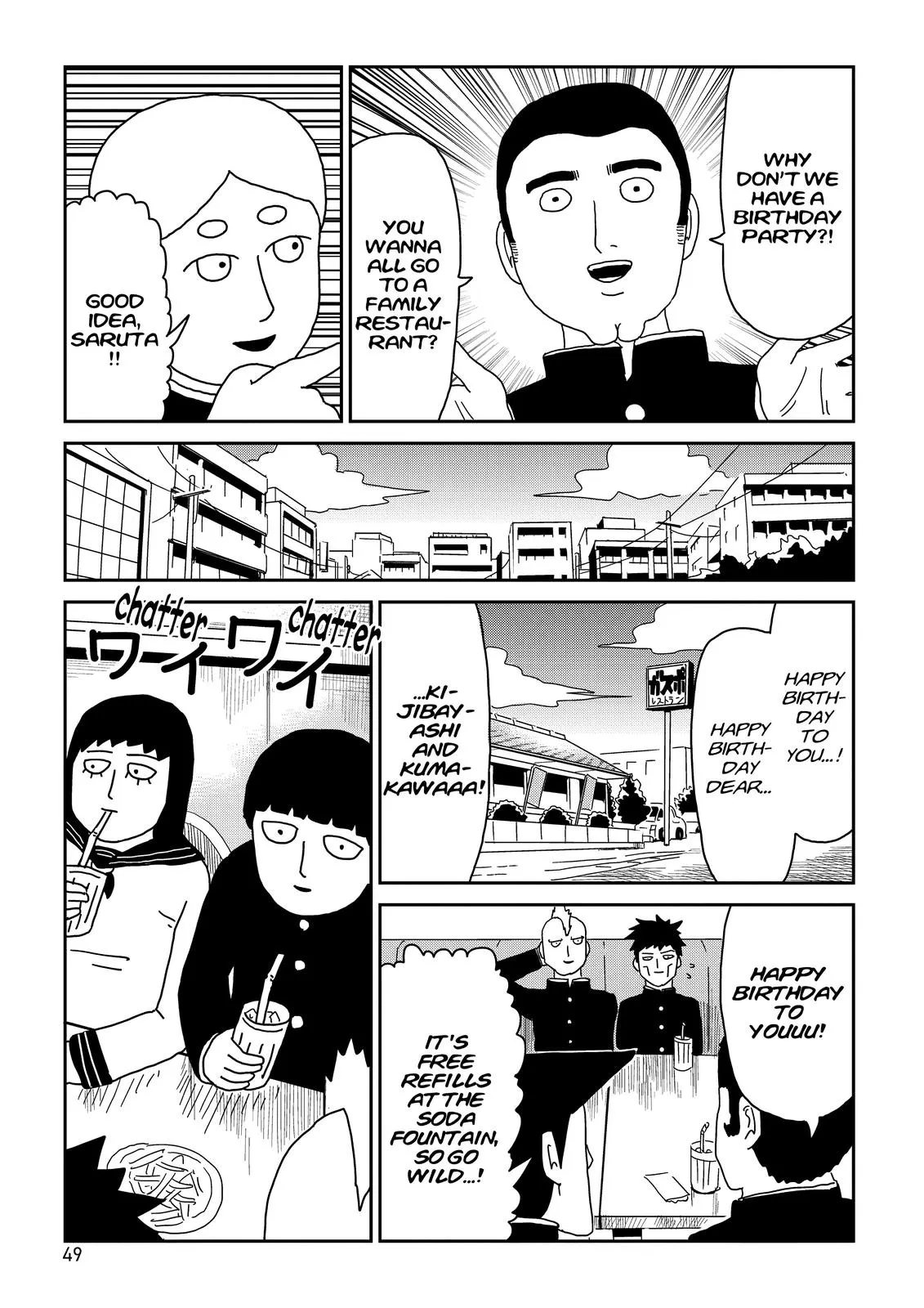 Read Mob Psycho 100 EN Manga Online