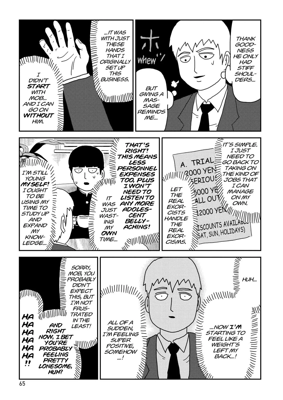 Read Mob Psycho 100 EN Manga Online