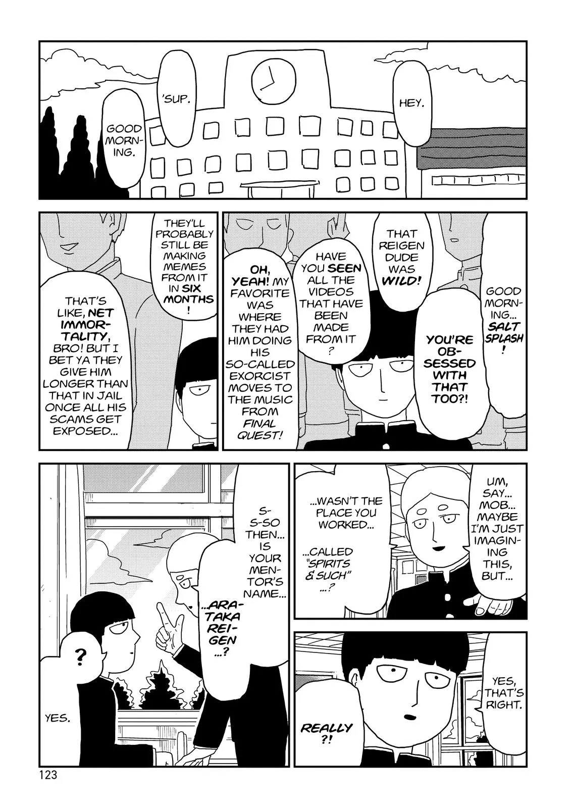 Read Mob Psycho 100 EN Manga Online