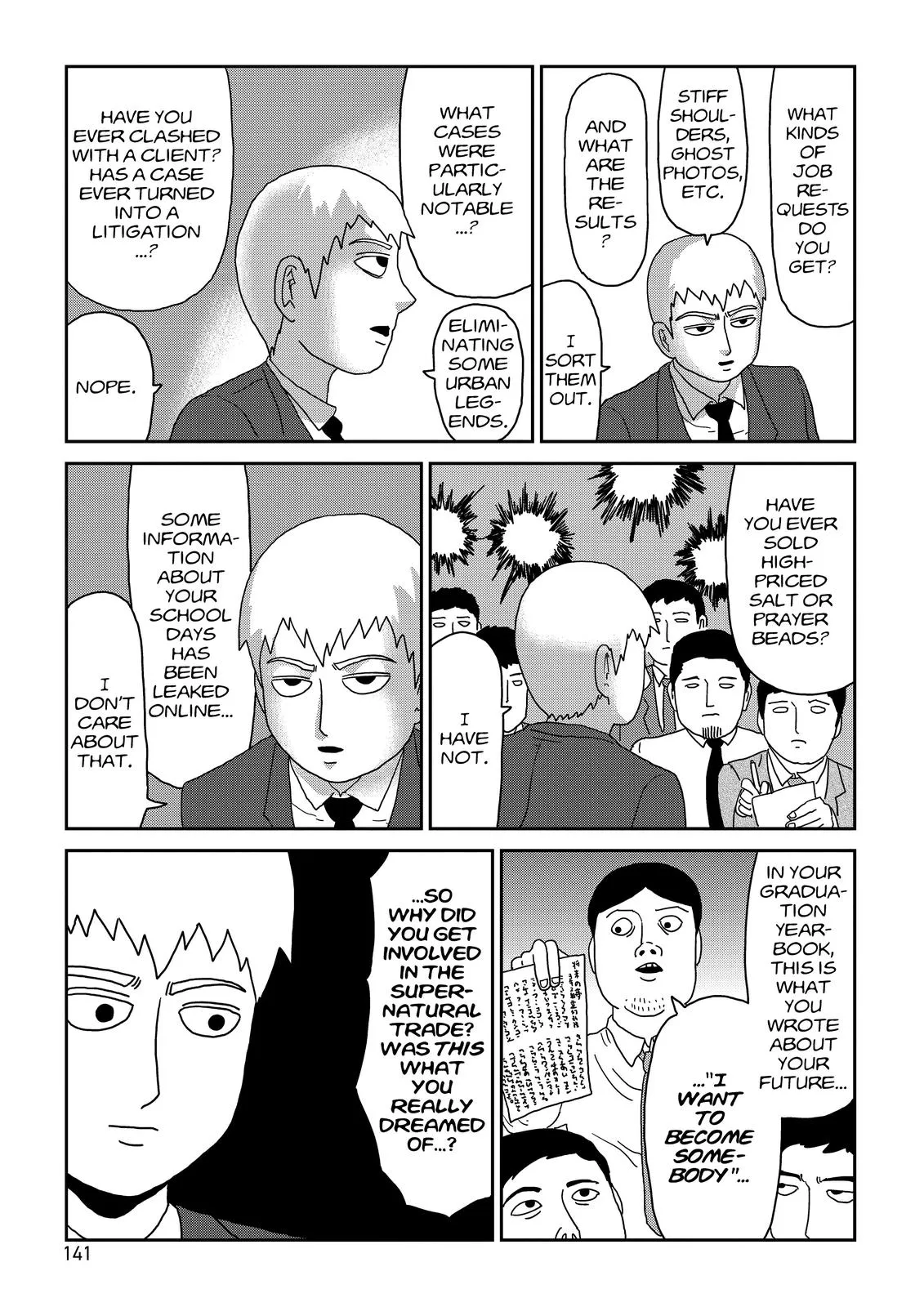 Read Mob Psycho 100 EN Manga Online