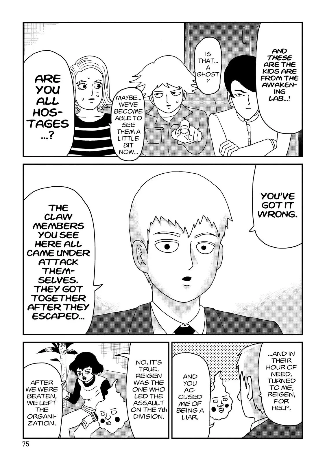 Read Mob Psycho 100 EN Manga Online