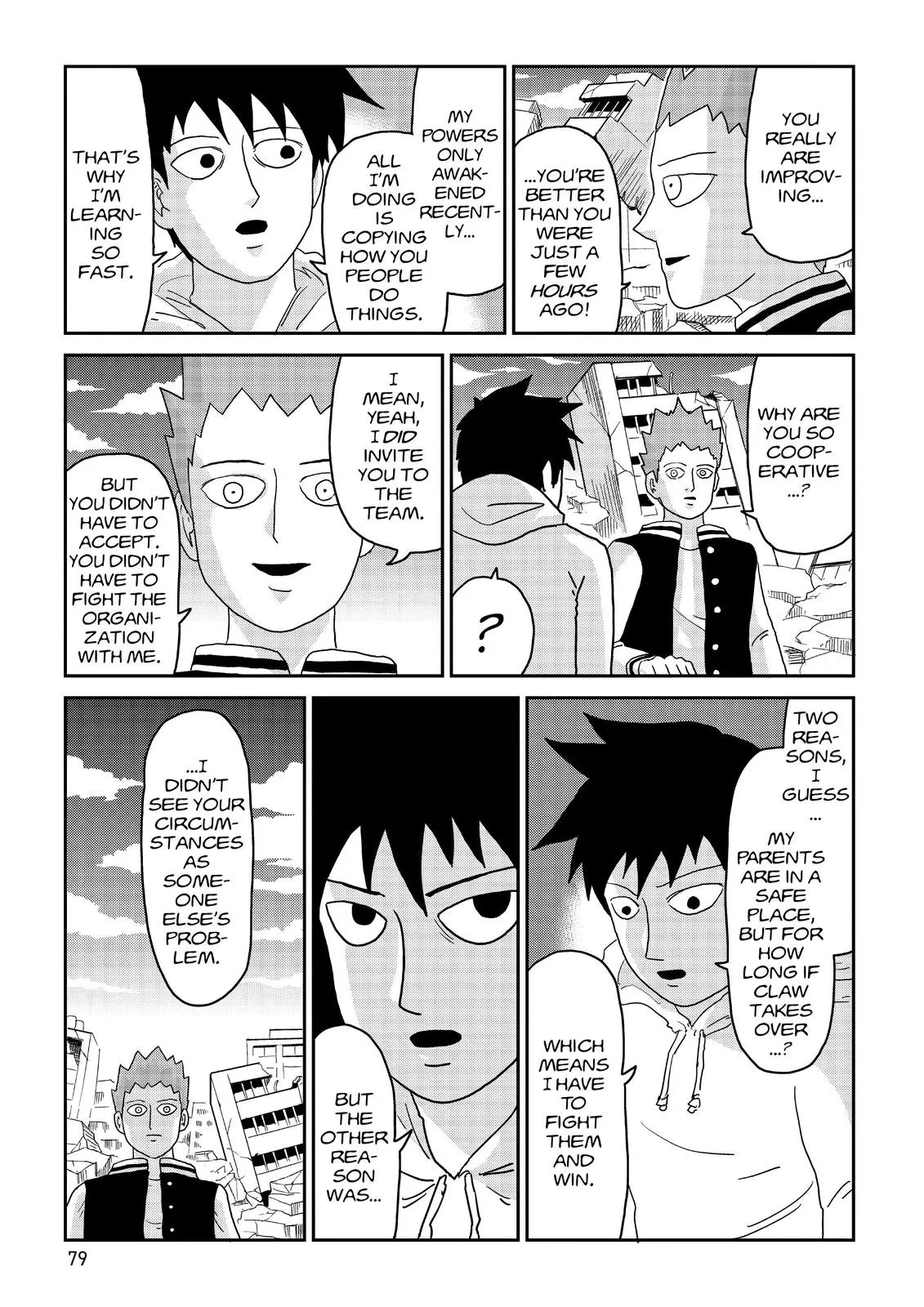 Read Mob Psycho 100 EN Manga Online