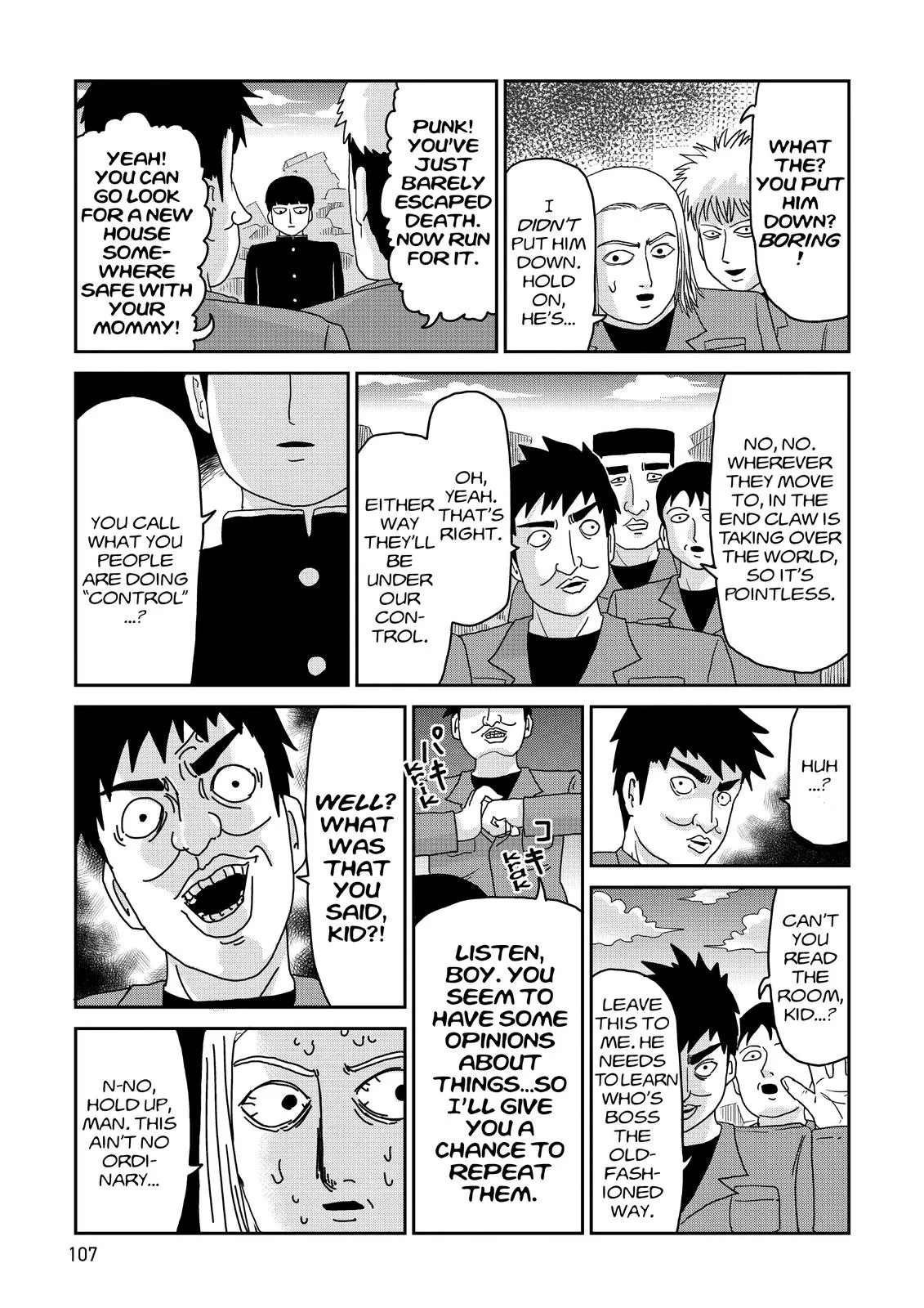 Read Mob Psycho 100 EN Manga Online