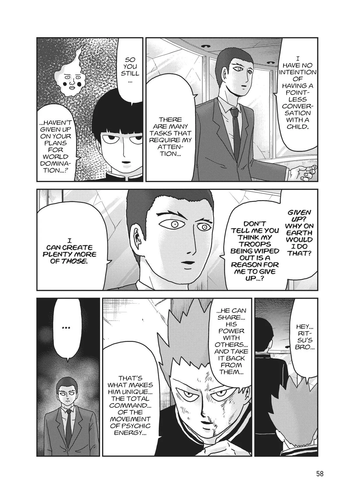 Read Mob Psycho 100 EN Manga Online
