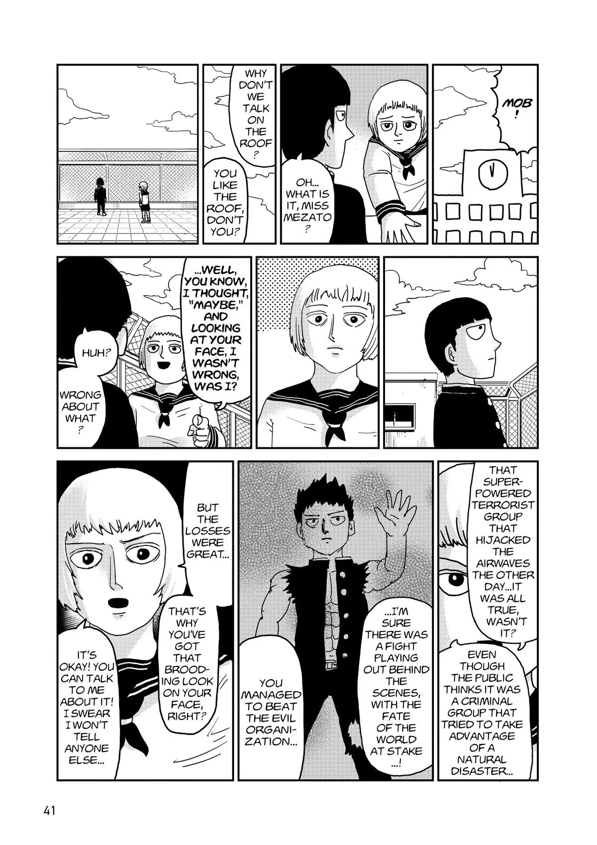 Read Mob Psycho 100 EN Manga Online