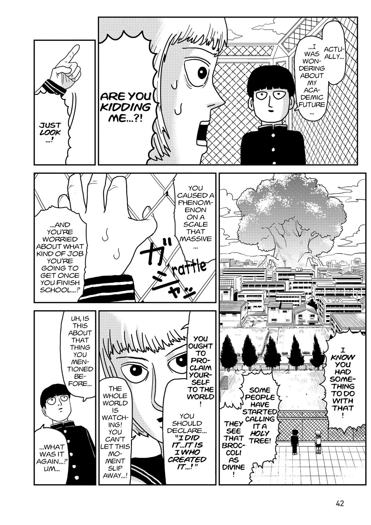 Read Mob Psycho 100 EN Manga Online