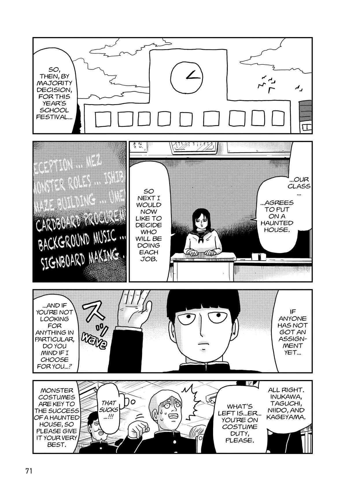 Read Mob Psycho 100 EN Manga Online