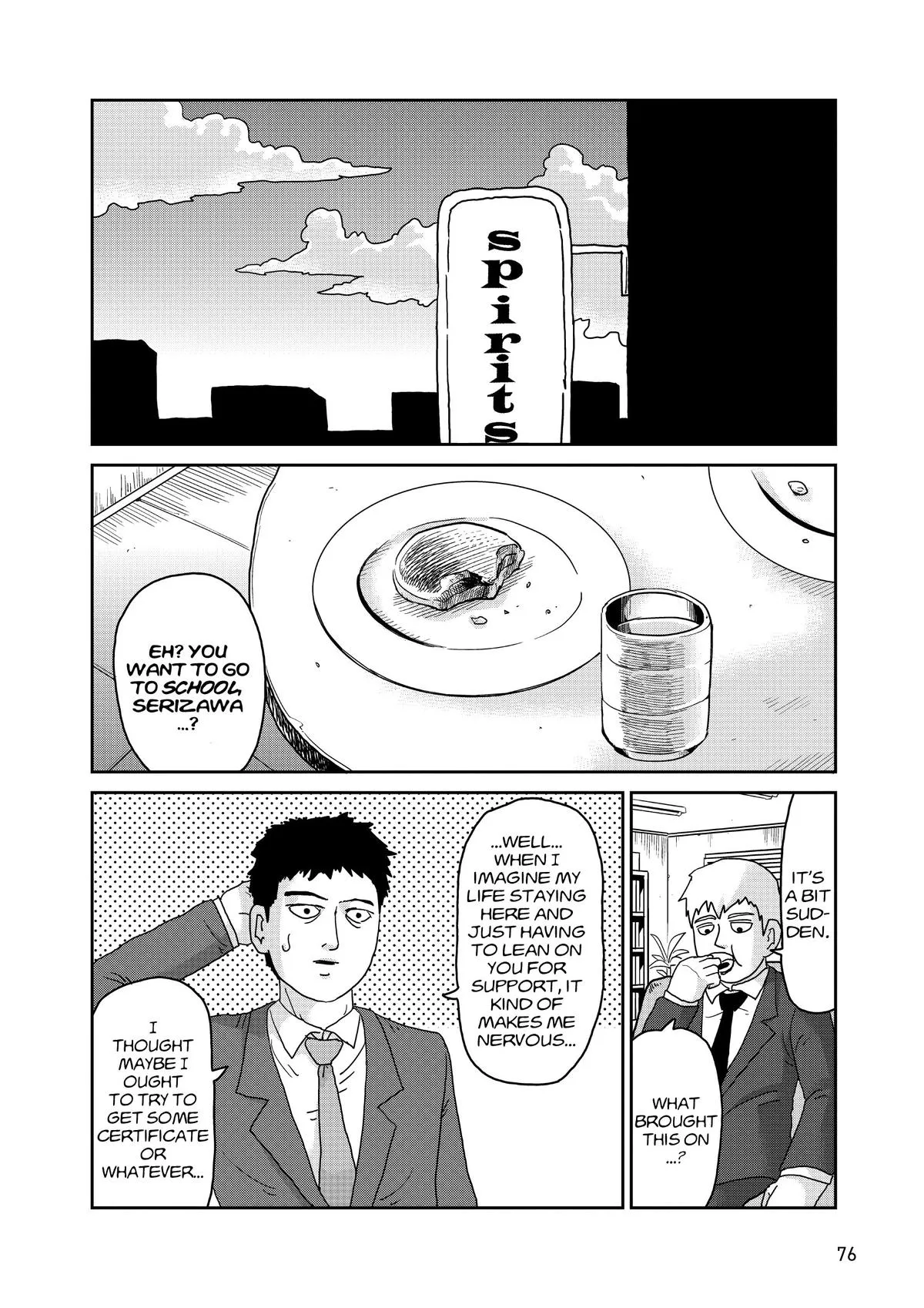 Read Mob Psycho 100 EN Manga Online