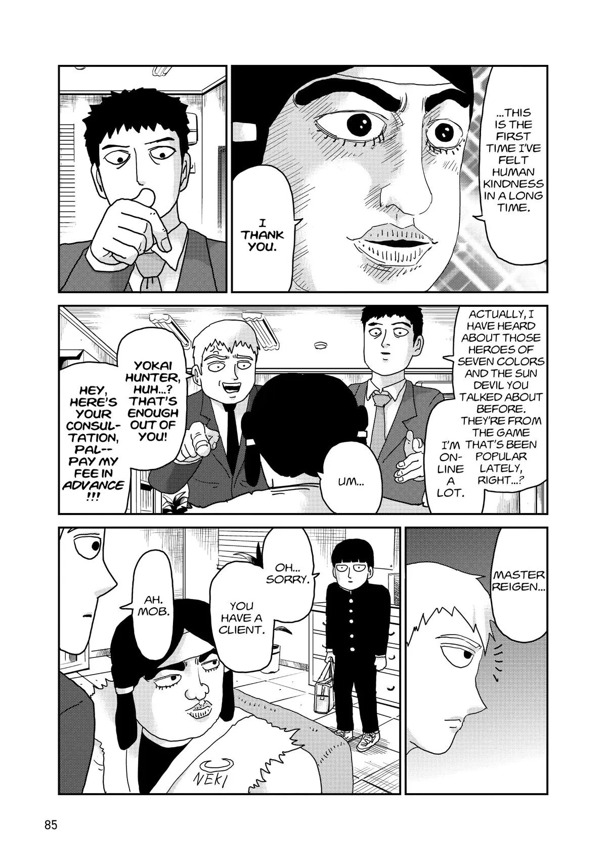 Read Mob Psycho 100 EN Manga Online