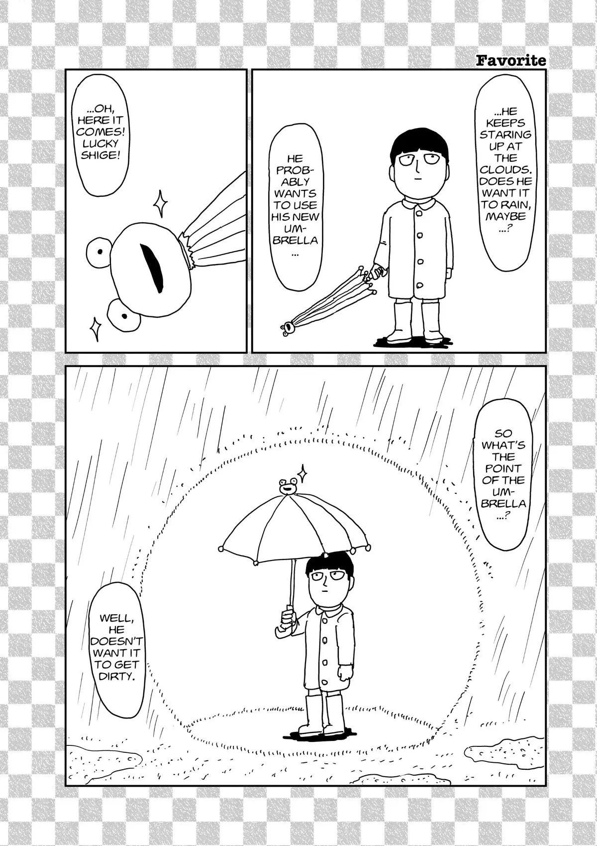 Read Mob Psycho 100 EN Manga Online