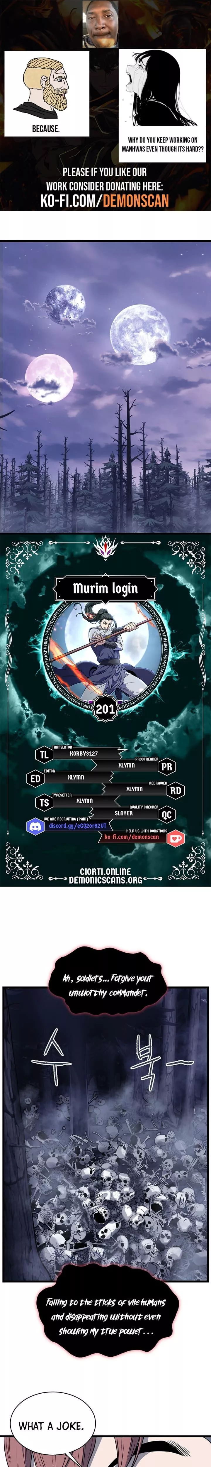 Read Murim Login EN Manga Online